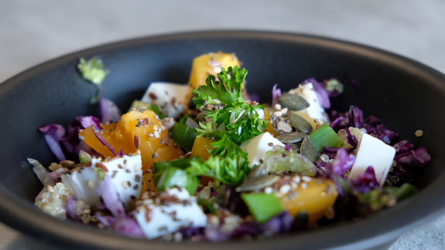 Cabbage & Quinoa Salad